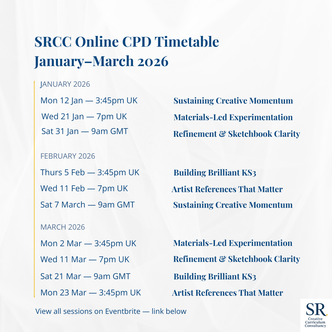 SRCC Online CPD Timetable January to March 2026